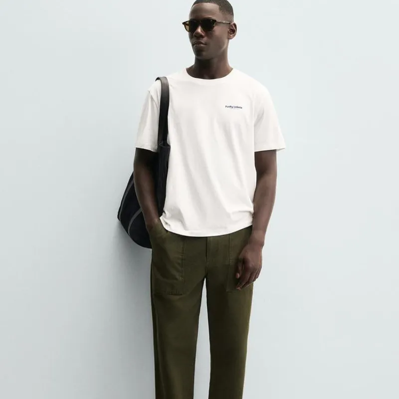 Camiseta estampado langosta