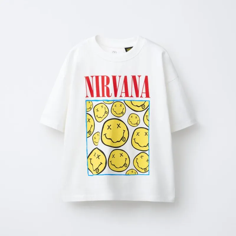 Camiseta estampado Nirvana