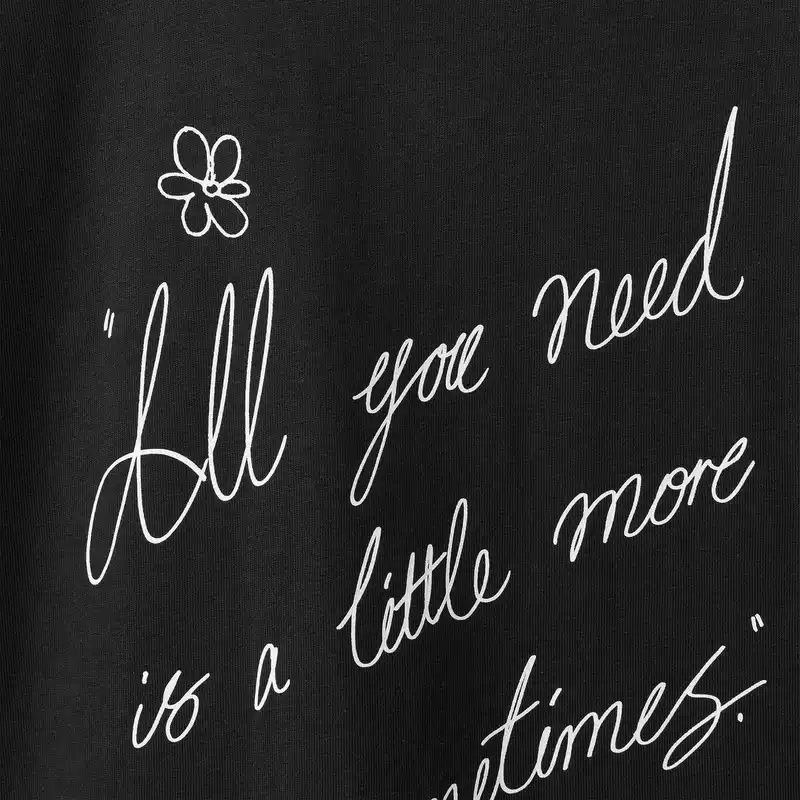 Camiseta Estampado Texto