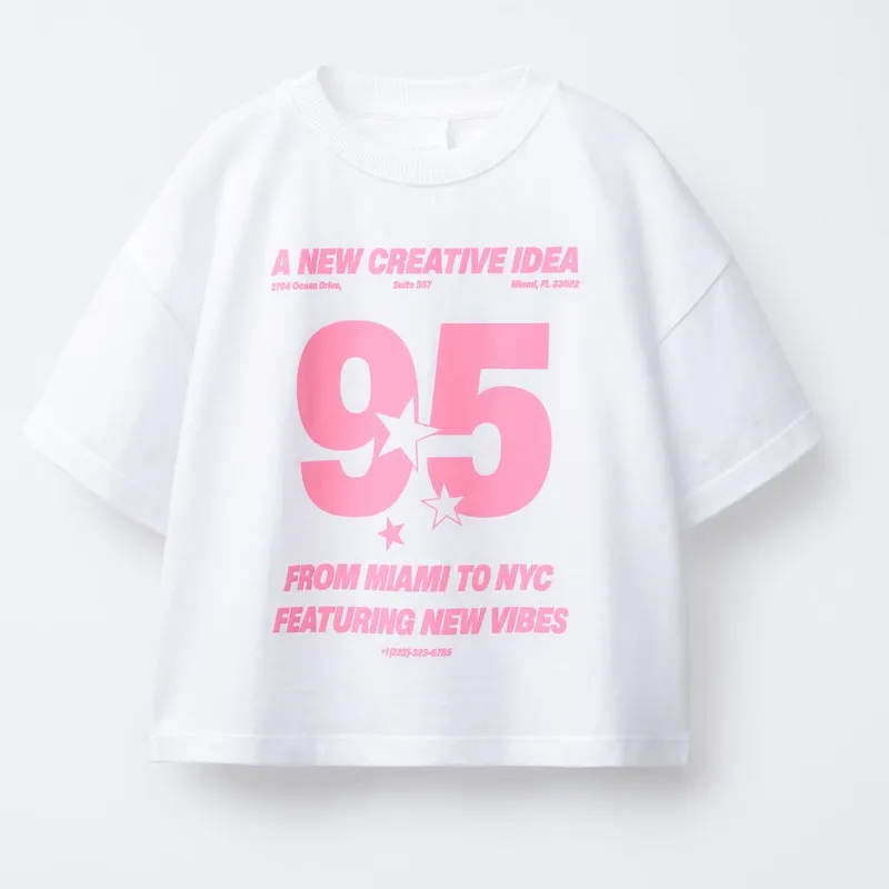 Camiseta Estampado Texto
