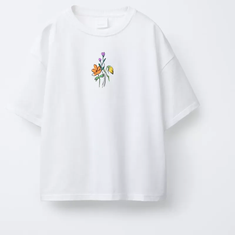 Camiseta Flores