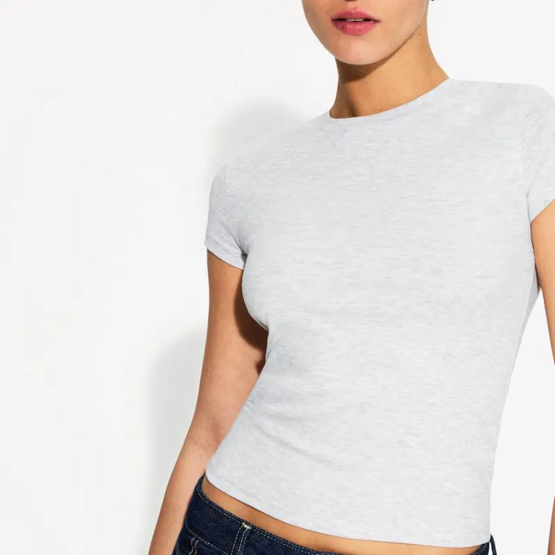 Camiseta manga corta cuello corto