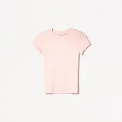 Camiseta manga corta cuello redondo