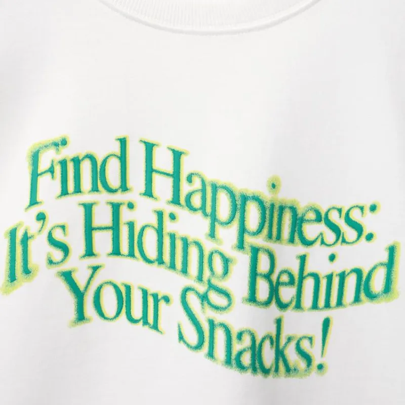 Camiseta RAISED TEXT PRINT 