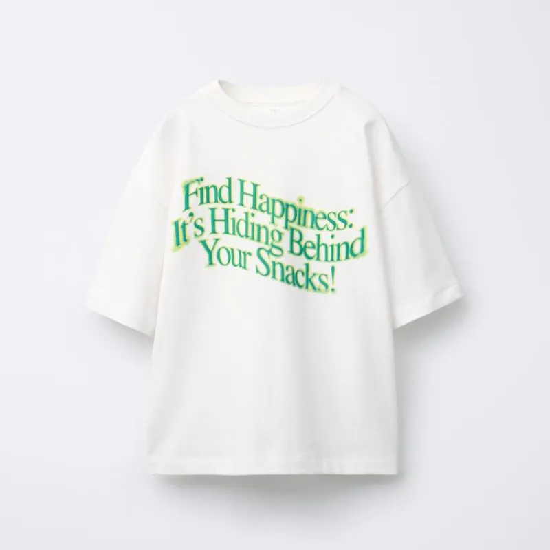 Camiseta RAISED TEXT PRINT 
