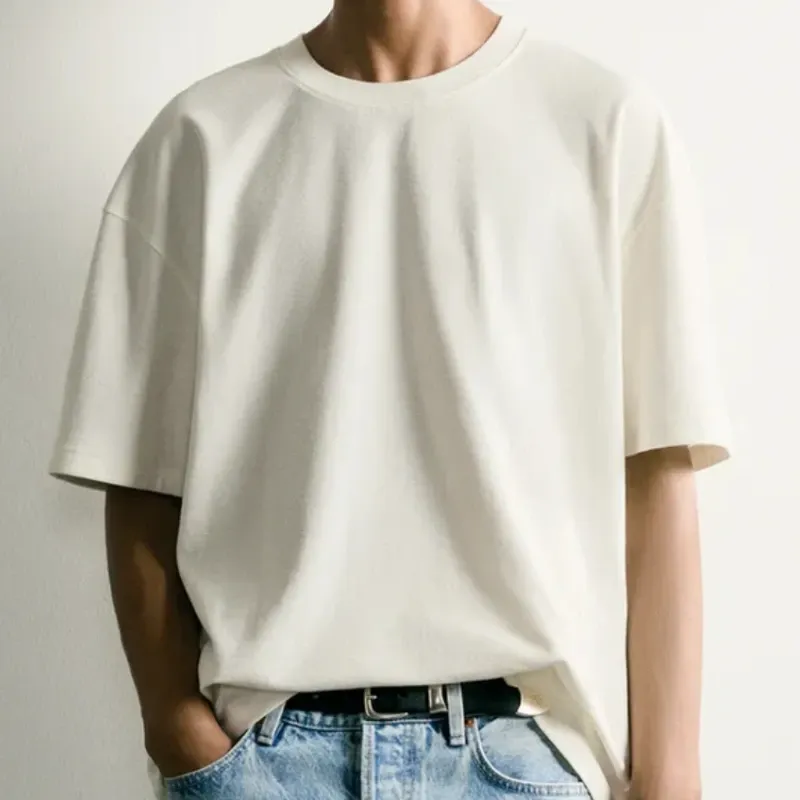 Camiseta Relaxed Fit Costura