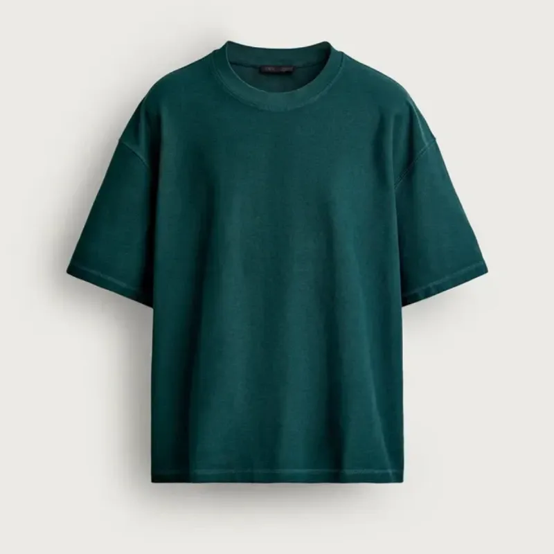 Camiseta Relaxed Fit Costura