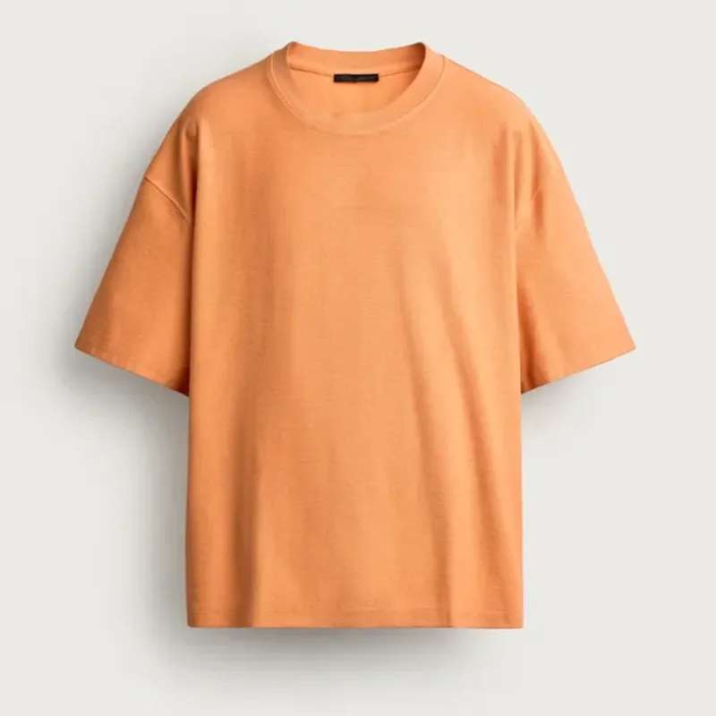 Camiseta Relaxed Fit Costura