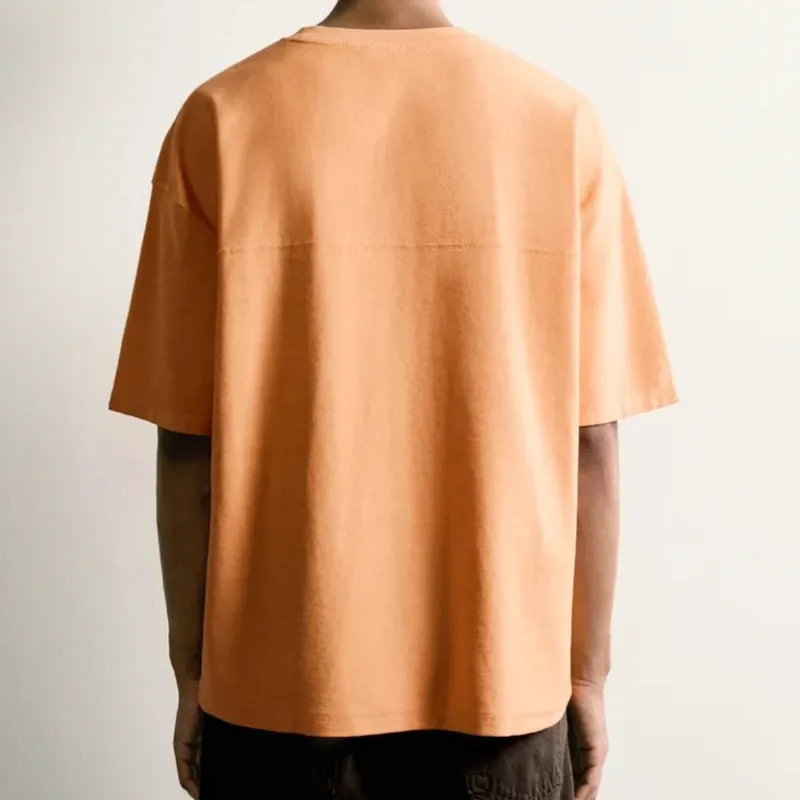 Camiseta Relaxed Fit Costura