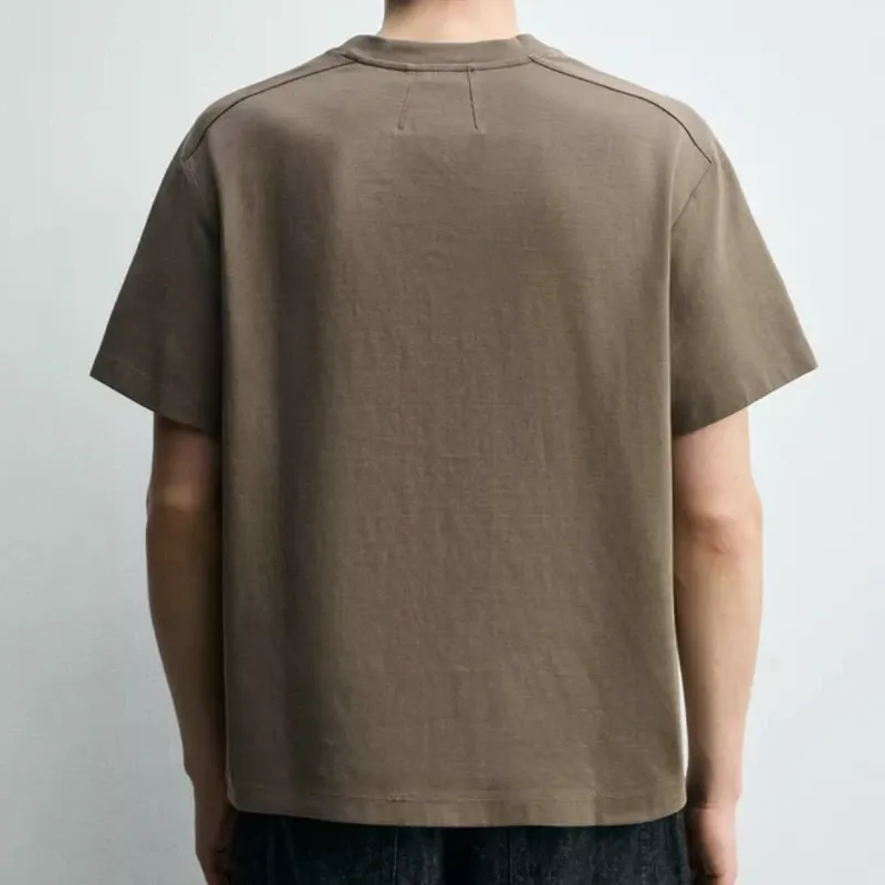 Camiseta Relaxed Fit Costuras