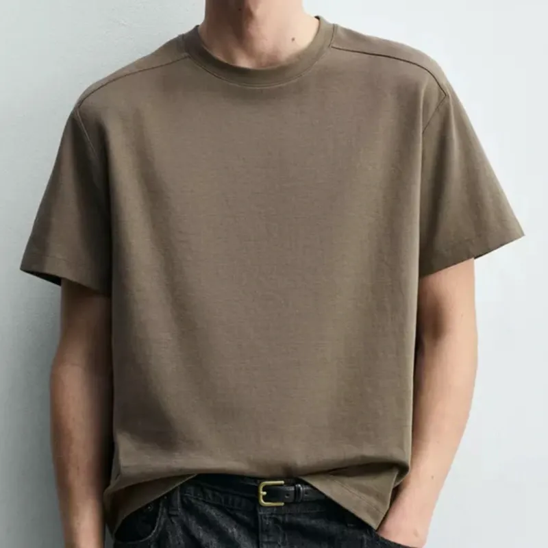 Camiseta Relaxed Fit Costuras