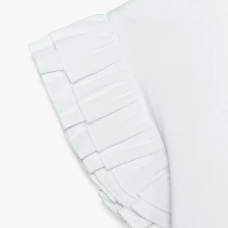 Camiseta Rib Volantes