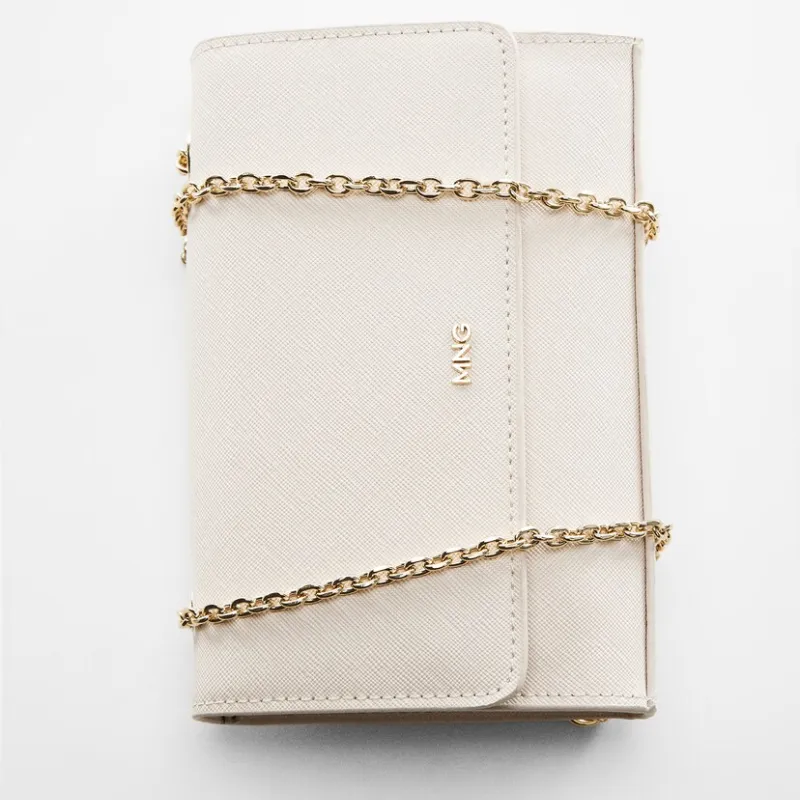 Cartera Monedero acolchado cadena