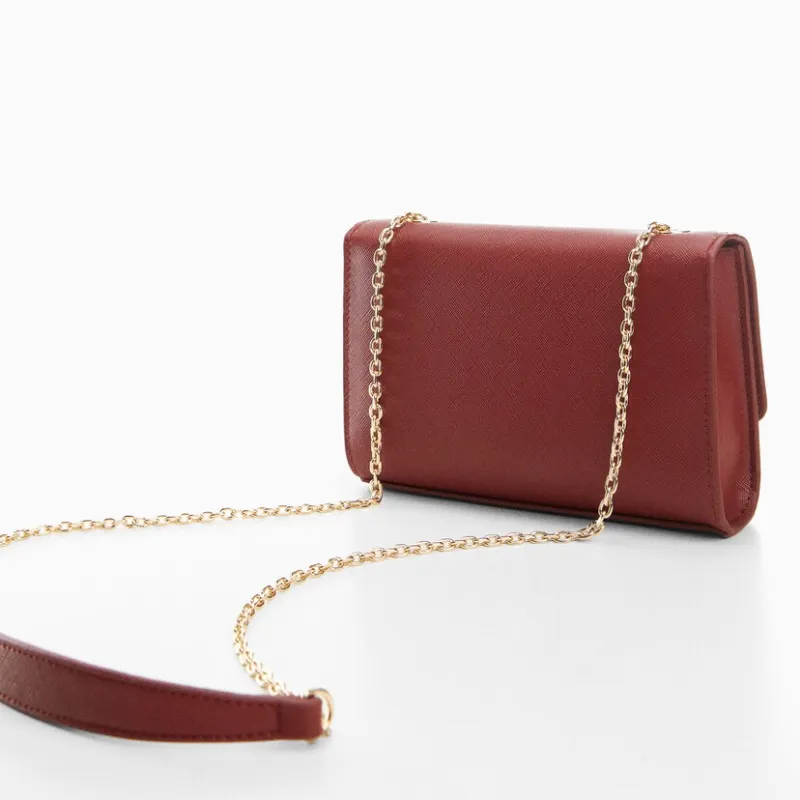 Cartera Monedero acolchado cadena