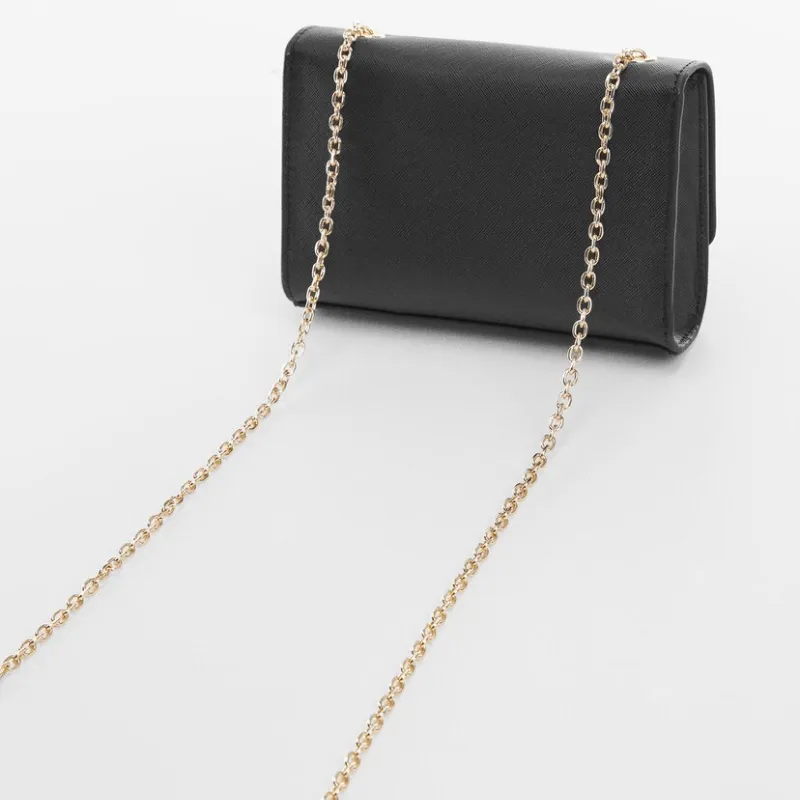 Cartera Monedero acolchado cadena