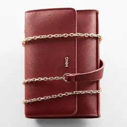 Cartera Monedero acolchado cadena