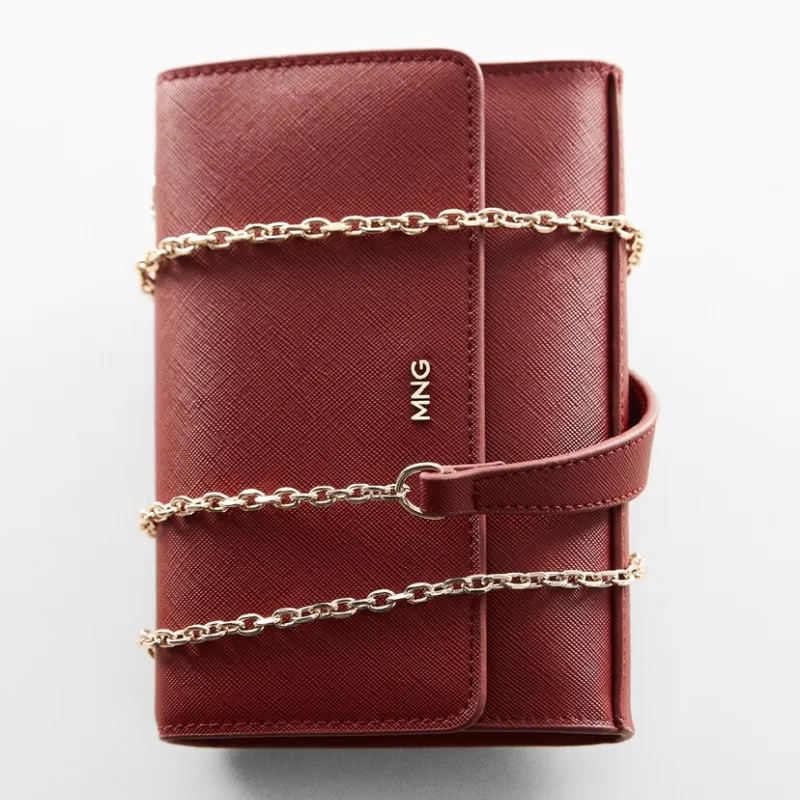 Cartera Monedero acolchado cadena