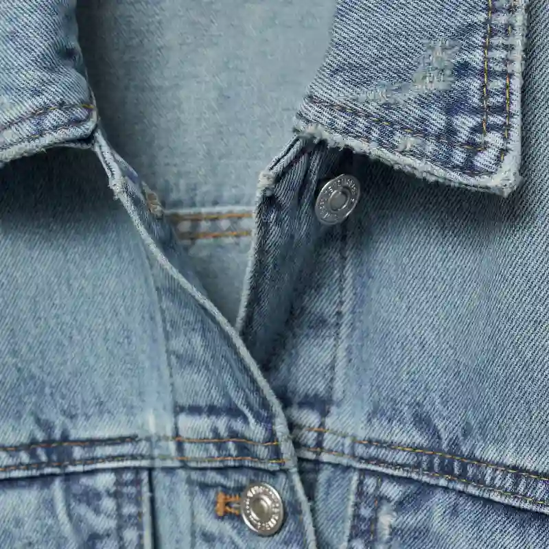 Chaqueta Vaquera Crop