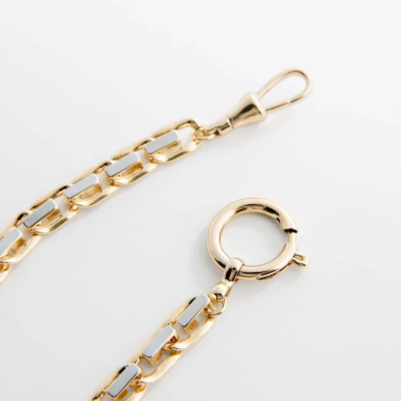 Collar Eslabones Combinados