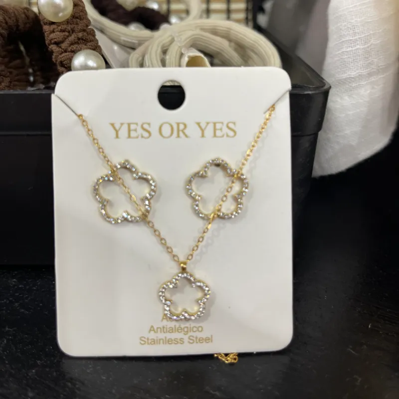 Conjunto Pendientes y Cadena