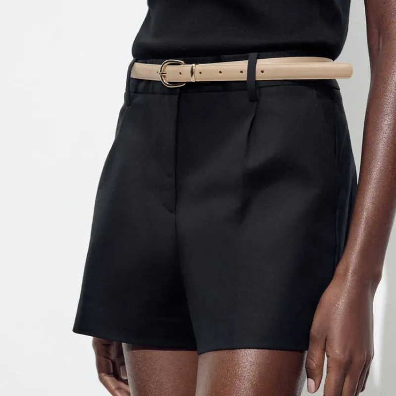 Darted Bermuda Short 