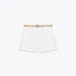 Darted Bermuda Short 
