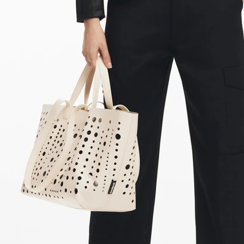 Doble Bolso Shopper Círculo