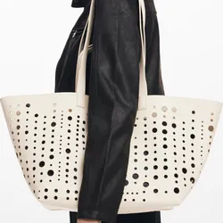 Doble Bolso Shopper Círculo