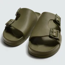 Double strap rubberised