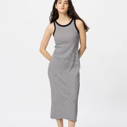 Vestido tirantes rayas 