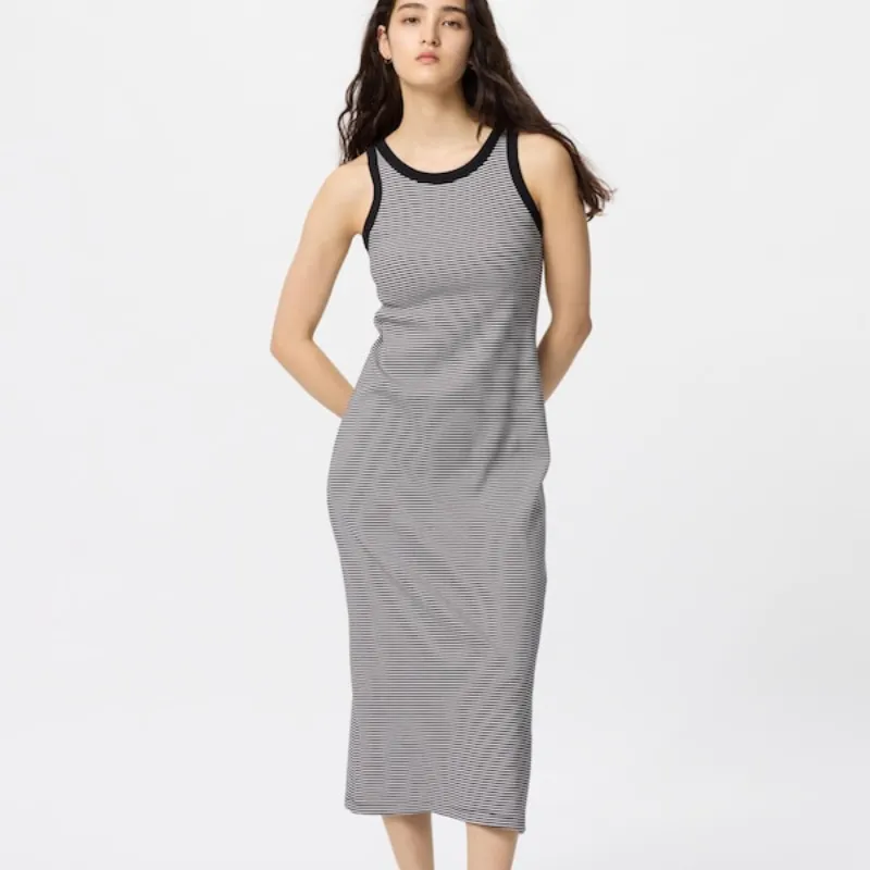 Vestido tirantes rayas 