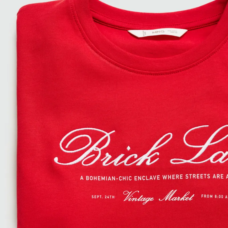 Camiseta Básica Letras