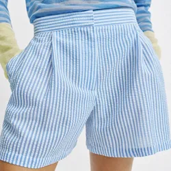 Short Pinzas Rayas