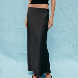 Falda Satinada