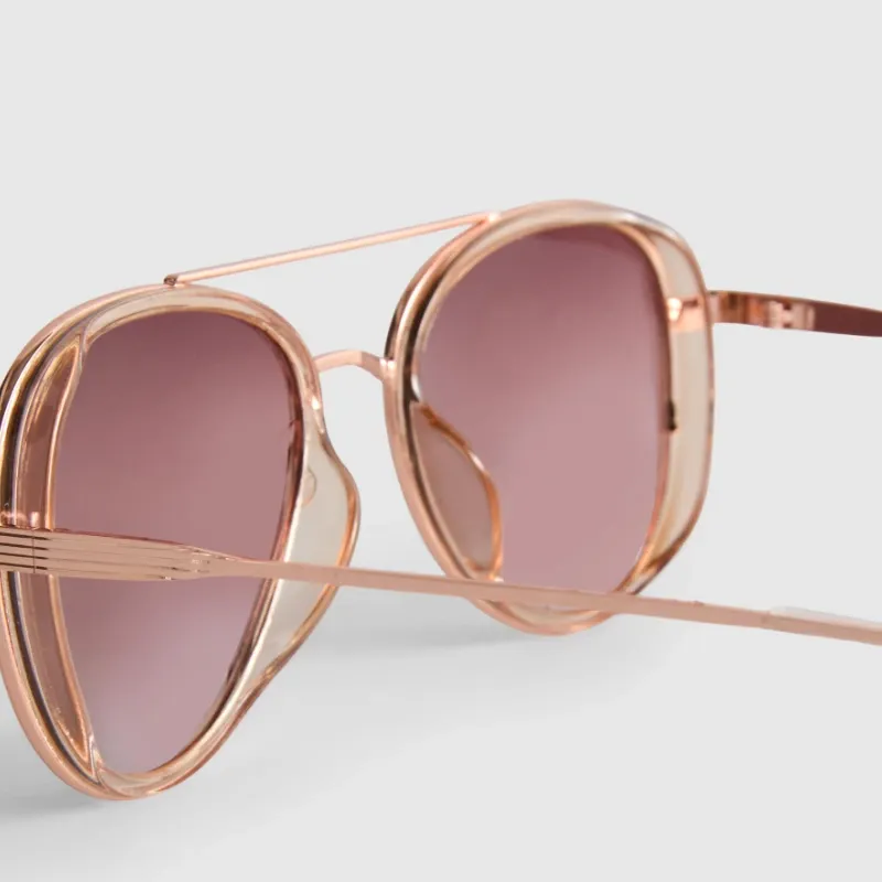 Gafas De Sol Metálicas Estilo Aviador