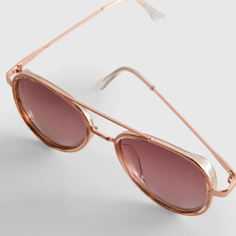 Gafas De Sol Metálicas Estilo Aviador
