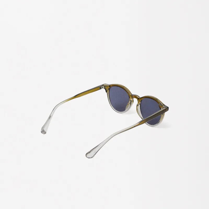 Gafas montura bicolor redondas