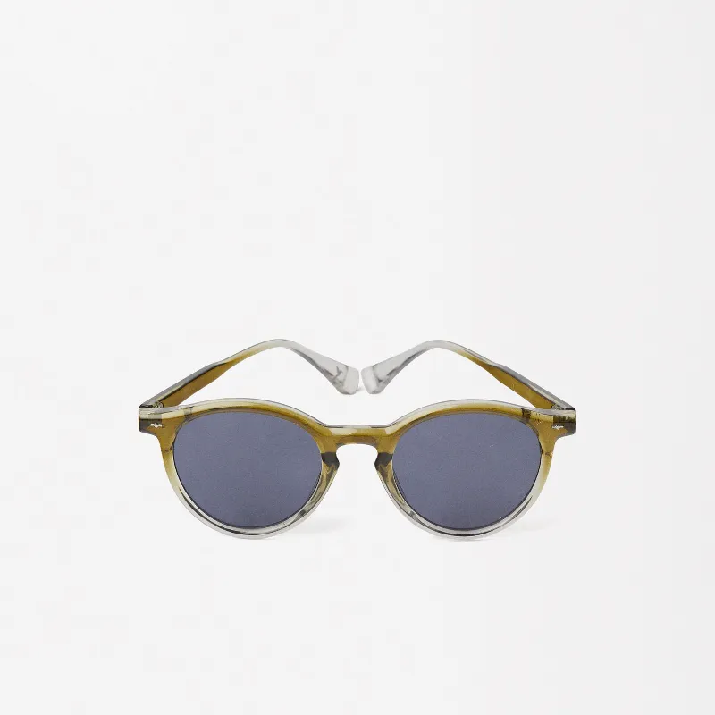 Gafas montura bicolor redondas