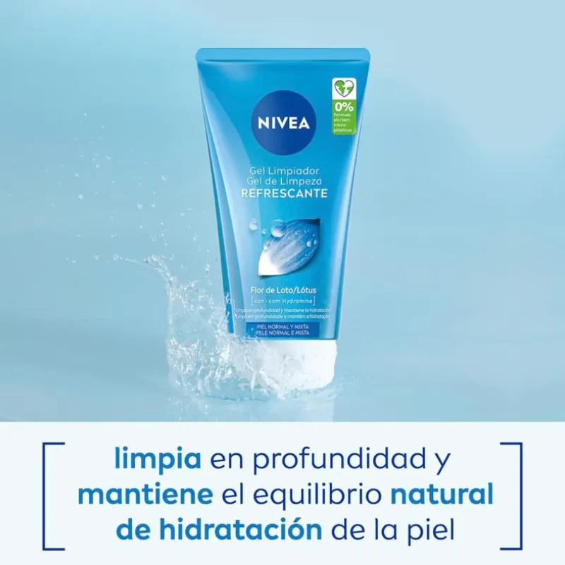 Gel limpiador (pieles normales y mixtas)