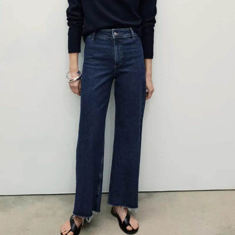 JEANS CATHERIN CULOTTE TIRO ALTO