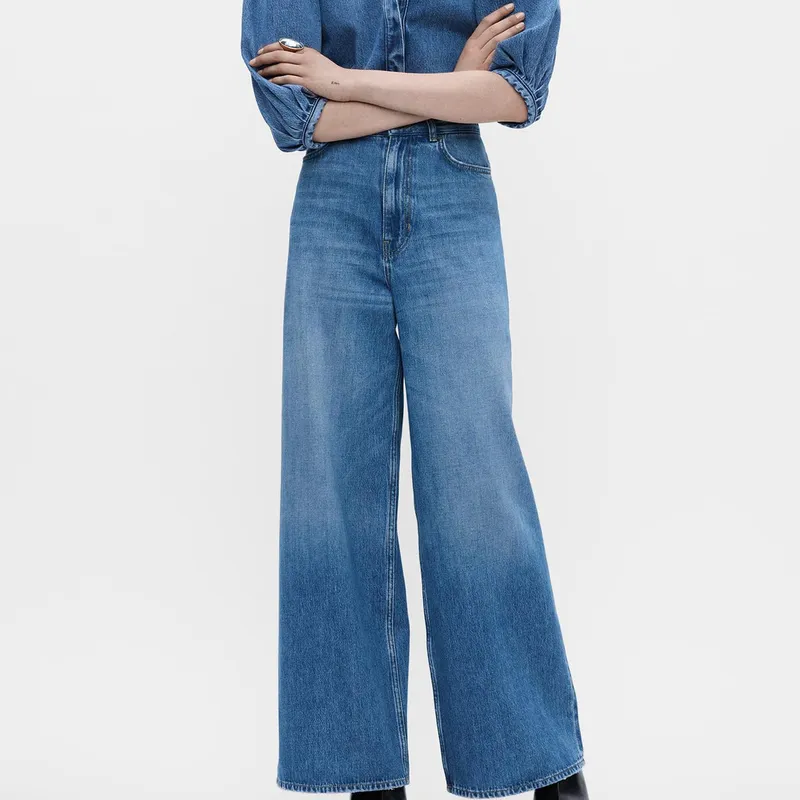 Jeans Colección Palazzo Tiro Alto