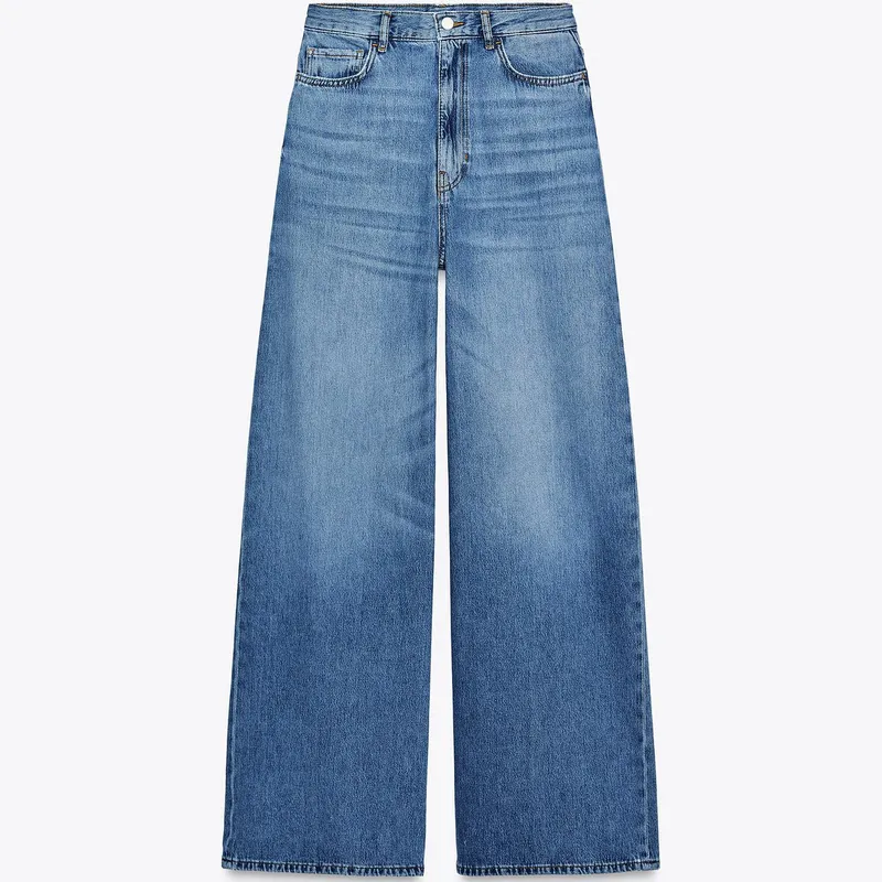 Jeans Colección Palazzo Tiro Alto