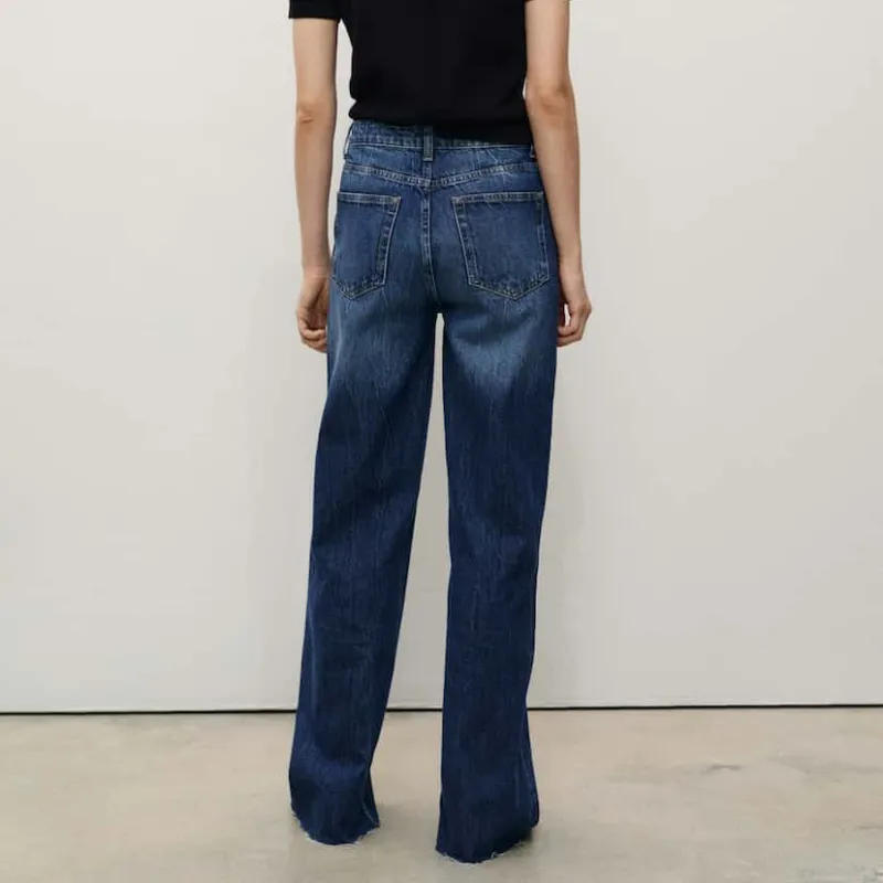 JEANS DANILA WIDE LEG TIRO ALTO