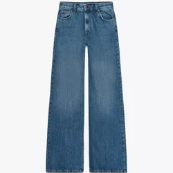 Jeans Leg tiro medio