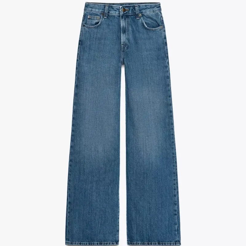 Jeans Leg tiro medio