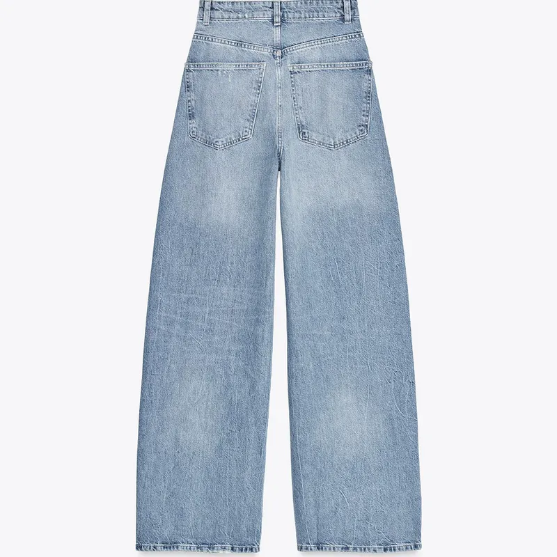 Jeans TRF Extra Wide Leg Tiro Alto