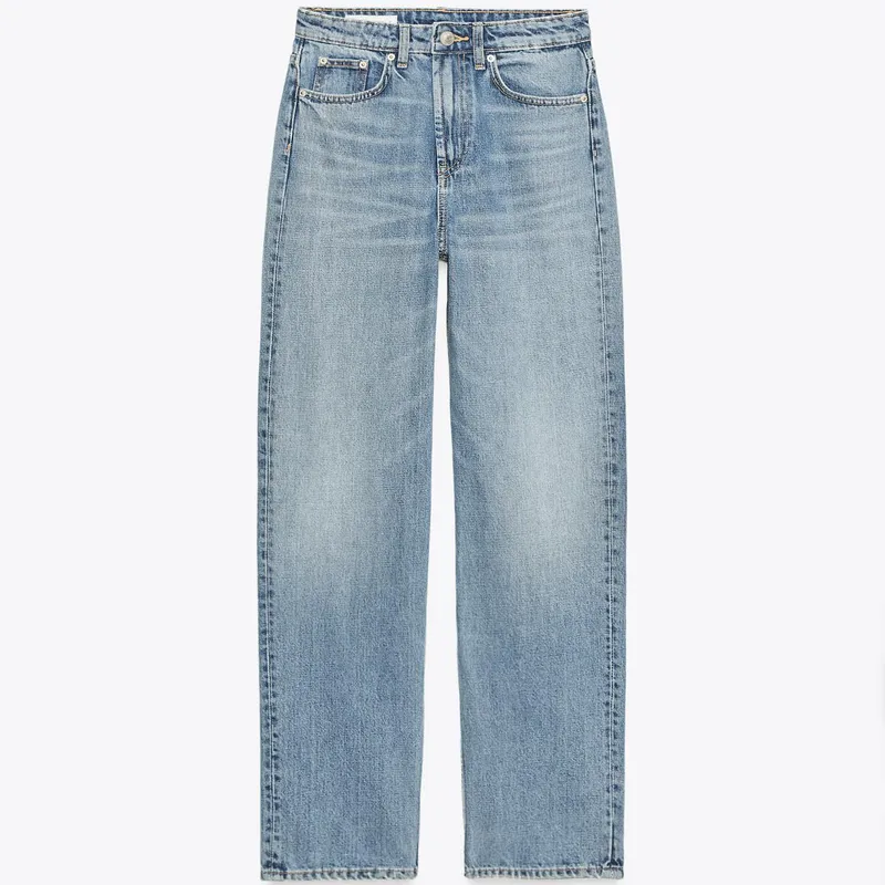 Jeans TRF Mom Fit Tiro Alto