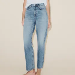 Jeans TRF Mom Fit Tiro Alto