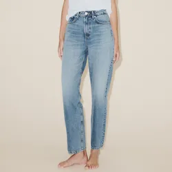 Jeans TRF Mom Fit Tiro Alto