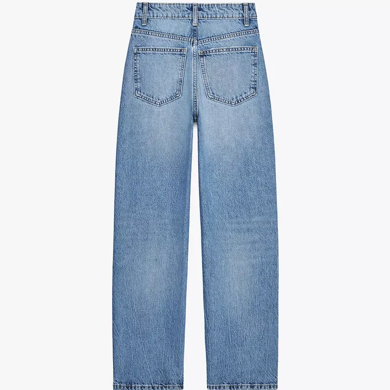 Jeans TRF Mom Fit Tiro Alto